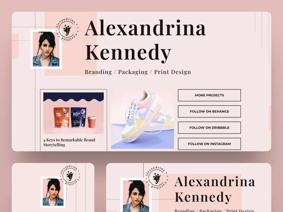 Vista previa del diseño Alexandrina Kennedy – Designer