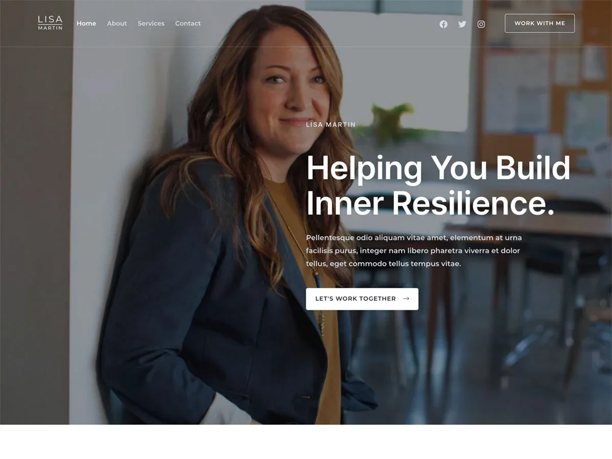 Vista previa del diseño Business Coaching & Consulting