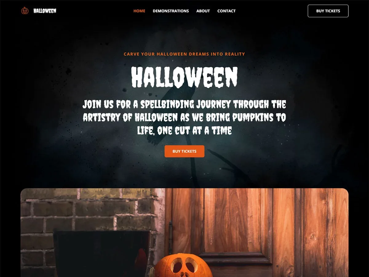 Vista previa del diseño Halloween