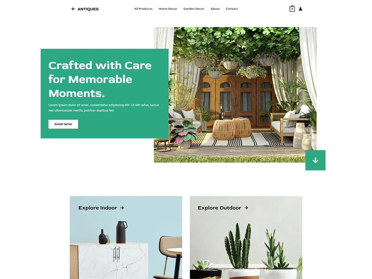 Vista previa del diseño Home and Garden Decor