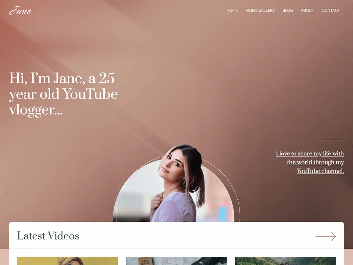 Vista previa del diseño Vlogger II